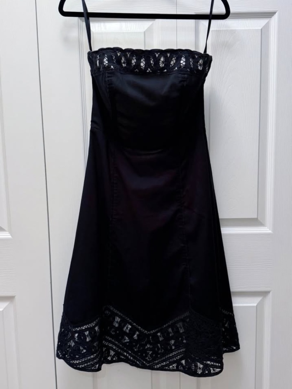 White House Black Market - Black Strapless Dress